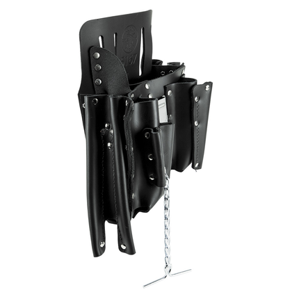 Leather Tool Pouch, 11-Pocket