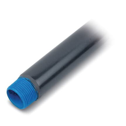 PVC CTD COND 1IN ALUM GRAY