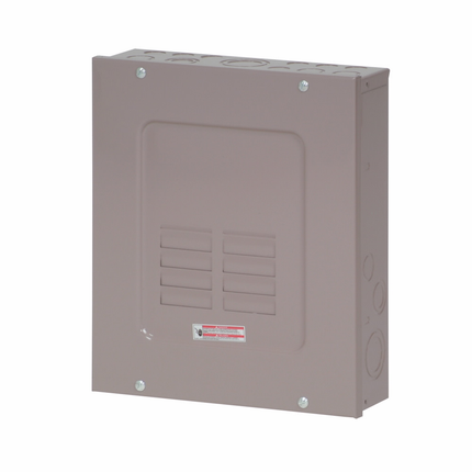 Eaton CH main lug loadcenters,Main lug only,125A,7,Copper,NEMA 1,Metallic,Top/bottom,CH,Surface,8,Sixteen-pole,8,Three-wire,Single-phase,120/240 V,#6-1/0 AWG