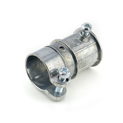 Combination EMT To FMC Transition Coupling 3/4" To 1/2", Zinc