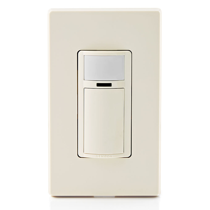 Decora Occupancy Motion Sensor Light Switch, Auto-On, 2A, Residential Grade, Single Pole