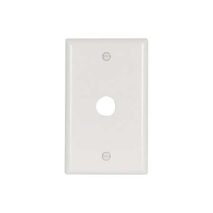 Eaton thermoset telephone and coaxial wallplate