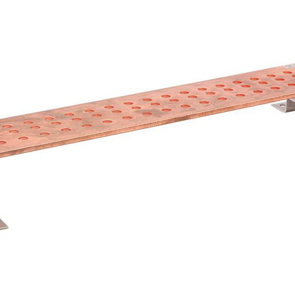 Standard Busbar - 4"H x 12"W x 0.25"D (100 mm x 300 mm x 6.4 mm)