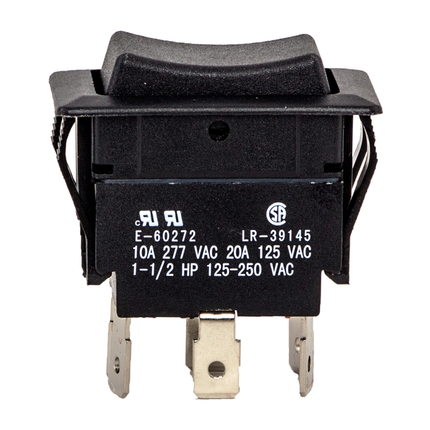 Rocker Switch Maintained DPDT On-Off-On