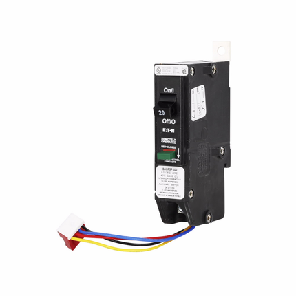 Eaton Type BAB Remotely Operated Bolt-on Circuit Breaker, 20A, Single-pole, 120V, Status switch