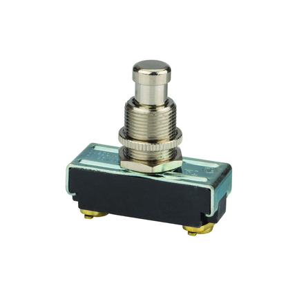 Pushbutton Momentary SPST N.O. 15 Amp