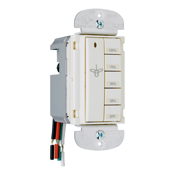 In-Wall Fan Speed Controller, Black DRD9-B