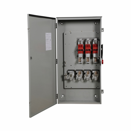Eaton General duty cartridge fuse safety switch, 400 A, NEMA 3R, Painted galvanized steel, Class H fuses, Fusible with neutral, Three-pole, Four-wire, Category: general duty safety switch, 240 V