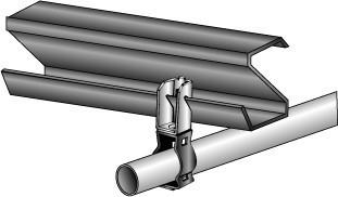 Z Purlin Conduit Hanger Assembly 1/2"- 3/4" Conduit