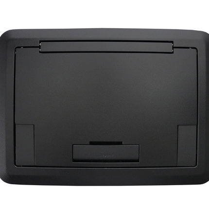 Evolution Series EFB45 Floor Box Surface Style Cover with Solid Lid TR