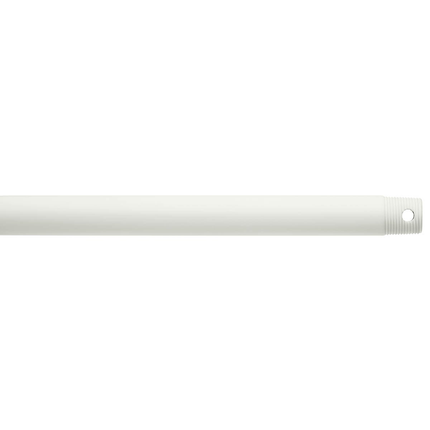 Dual Threaded 72" Downrod Matte White