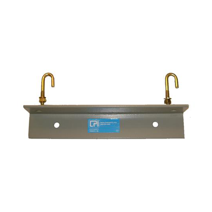 Wall Angle Support Kit - 14"W x 2"H x 2"D - Black