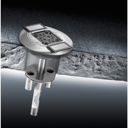 SystemOne, Fire-Rated Poke-Through, 4" Fitting Only, (1) 3/4" EMT for Power, (2) 3/4" EMTs for Low Voltage
