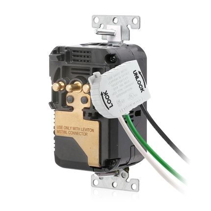 Tamper-Resistant USB Receptacle, Type A/A, 20 Amp 125 Volt, Commercial Grade, White - Lev-Lok