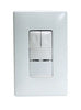 WATTSTOPPER PW-200-B PIR WALL SWITCH OCCUPANCY SENSOR 2 RELAYS 120/277V BLACK