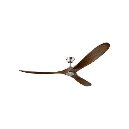 MURRAY FEISS 3MAVR70BS 70IN MAVERICK MAX - BRUSHED STEEL WITH DARK WALNUT BLADES