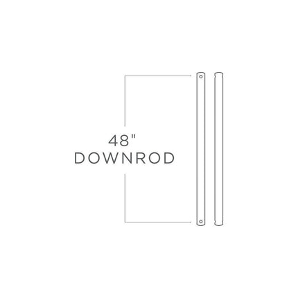 MURRAY FEISS DR48TB 48IN DOWNROD - TUSCAN BRONZE