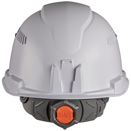 Hard Hat, Vented, Cap Style, White