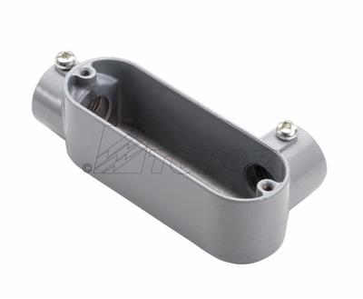 1/2" EMT & Rigid LR Type Combination Conduit Body