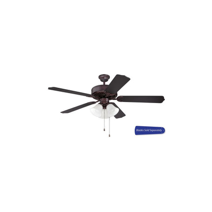 52" Ceiling Fan with Light (Blades Sold Separately) - C205OB