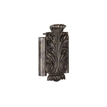 Acanthus Leaf Twin Tube Chime in Hand Painted Renaissance Crackle - CAT-RC