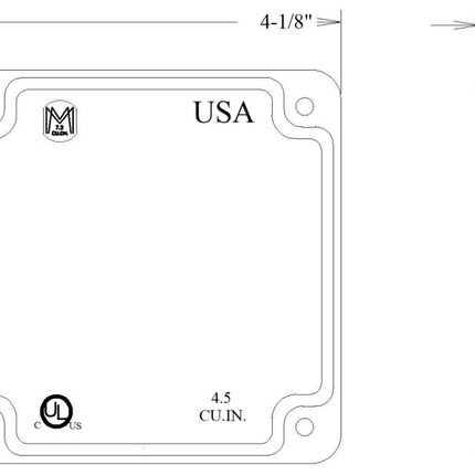 11400, Electrical Square Box Cover