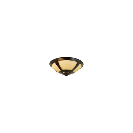 CRAFTMADE LK204CFL-BN 2 LIGHT UNIVERSAL FAN LIGHT KIT IN BRUSHED SATIN NICKEL WITH OPAL FROST GLASS