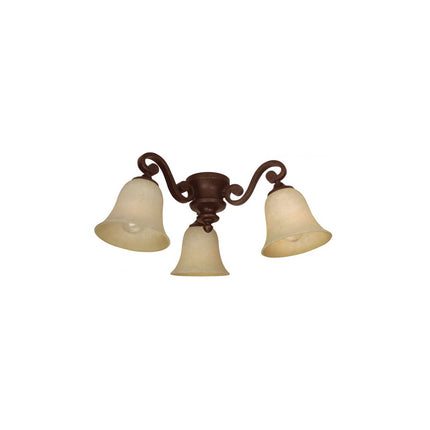 3 Light Universal Fan Light Kit - LK35-BU-LED