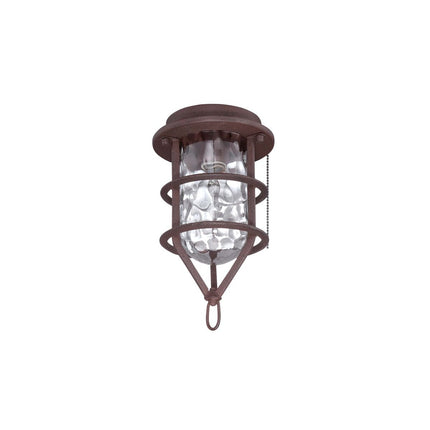1 Light Outdoor Cage Fan Light Kit - OLK200-ABZ-LED