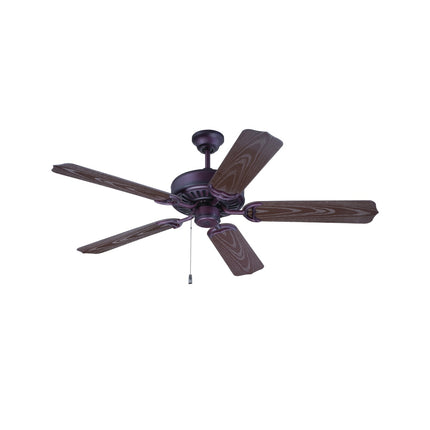 Outdoor Patio Fan in Rustic Iron (Blades Sold Separately)