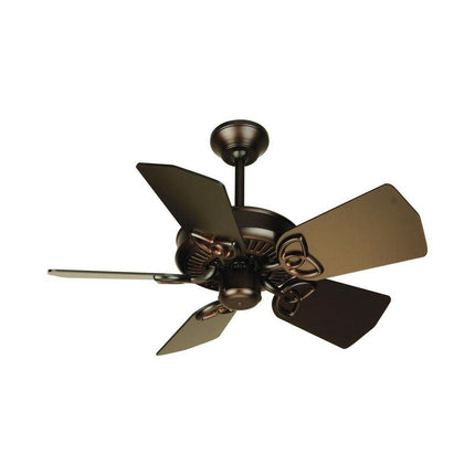 30" Piccolo Ceiling Fan in Oiled Bronze