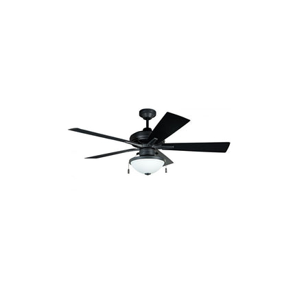 52" Ceiling Fan with Blades and Light Kit - RVF52ABZ5