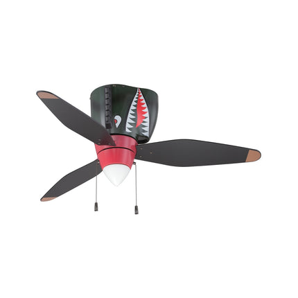 48" WarPlanes in WarPlanes Tiger Shark w/ Warbird Black/Orange Blades