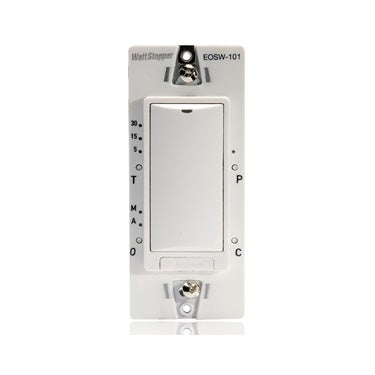 WATTSTOPPER EOSW-111-B RF SINGLE RELAY SWITCH RECEIVER BLACK