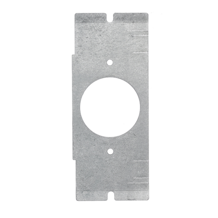 SystemOne 1-Gang Floor Box Plate, 1.6" Twist-Lock Opening