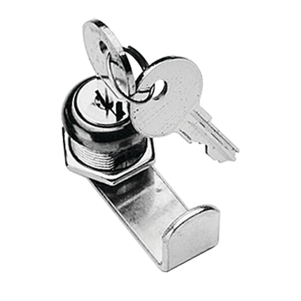 Latch Kit for Type 1 Enclosure and Hinged-Cover Pull Box, Keyed, Plated, Steel