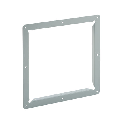 Panel Adapter LayIn Painted Wireway, 12.00x12.00, Gray, Mild Steel