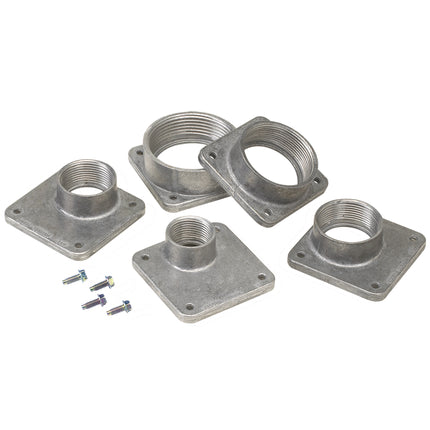 Interchangeable Bolt-on Hub, Fits Conduit Size 1.25, Anodized, Aluminum