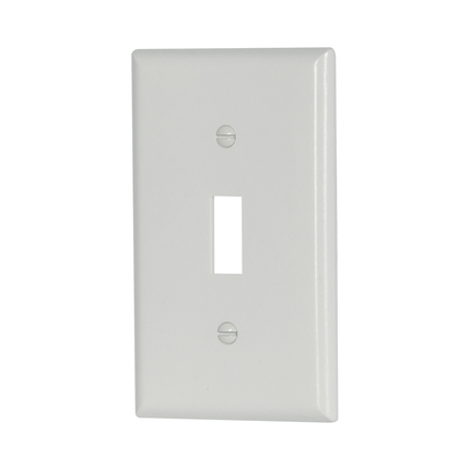 Eaton thermoset toggle switch wallplate