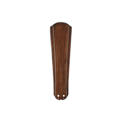22" RAISED CONTOUR CARVED WOOD BLADE SET: WALNUT - SET
