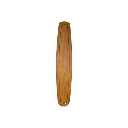 36" LARGE CARVED WOOD BLADE: CHERRY