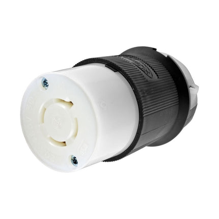 HUBBELL HBL2433 LKG CONN 20A 3P 480V L16-20R B/W