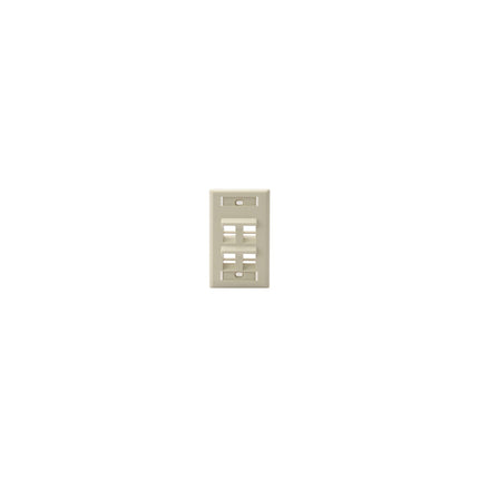 LEVITON 42081-4IS 4PORT SG ANG QP WP W/ ID IV