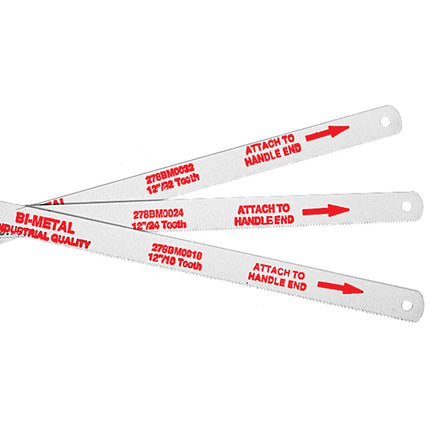 12" X 24T HACK SAW BLADE