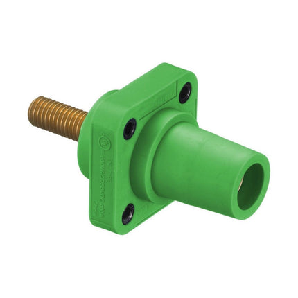HUBBELL HBLFRSCGN SINGLEPOLE 300/400A FEM STUD RECP GN THR