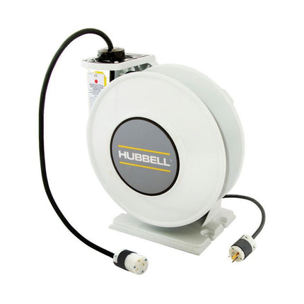 HUBBELL HBLI45123C20 IIND REEL W/HBL5369C 45 FT SJO 12/3 WH