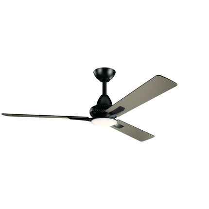 52" Kosmus LED Fan in Satin Black