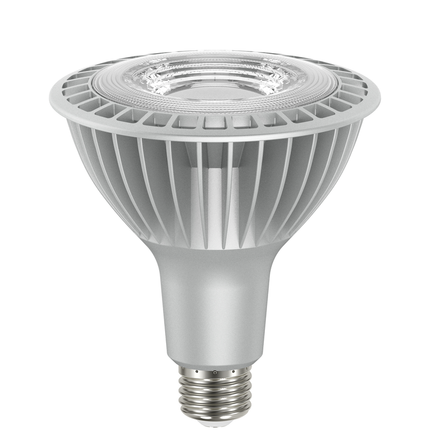 33 watt PAR38 High Lumen LED; 2700K; 40' beam spread; Medium base; 120 volts