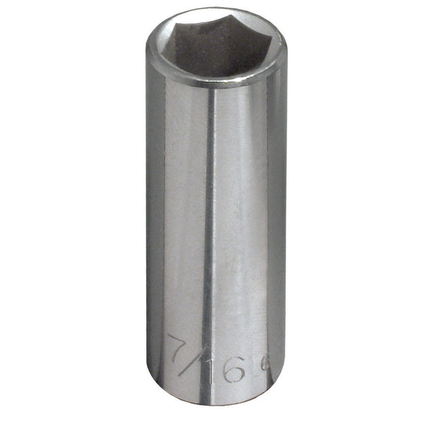 9/32'' Deep 6-Point Socket, 1/4'' Drive