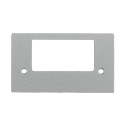 HUBBELL SS2309SLGYA PEDESTAL FACE PLT GFCI GY